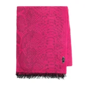 Apaszki i szaliki męskie - Damski szal w zwierzęcy wzór dwukolorowy - miniaturka - grafika 1