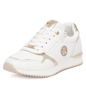 Sneakersy damskie - Sneakersy MEXX MI001013151W Biały - miniaturka - grafika 1