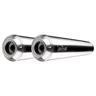 Zestaw tłumików końcowych LeoVince 2 x CLASSIC RACER, stal nierdzewna, Ø 50 mm, lewy i prawy, uniwersalny - Części motocyklowe - miniaturka - grafika 1