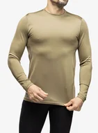 Bluzy sportowe damskie - Bluza Under Armour Tactical Crew CGI Base - federal tan - miniaturka - grafika 1