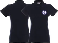 Odzież robocza - Promostars LPP - Koszulka Polo damska PAŃSTWOWE RATOWNICTWO MEDYCZNE granatowa - miniaturka - grafika 1