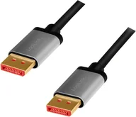 Kable - Kabel LogiLink DisplayPort 1.4 M/M 3 m Black (4052792062083) - miniaturka - grafika 1