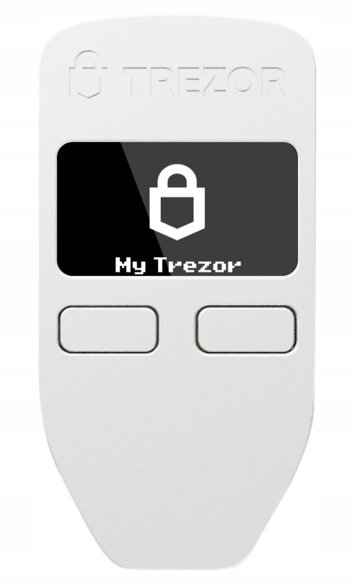 Trezor One Portfel kryptowalutowy w kolorze białym