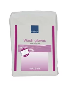 Abena - Myjka AIRLAID 16x23 soft- care, 50szt. - Rękawice i gąbki do kąpieli - miniaturka - grafika 1