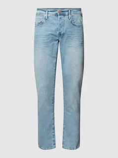 Spodnie męskie - Jeansy z 5 kieszeniami model ‘MARCO’ - grafika 1