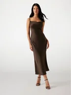 Sukienki - Guess Sukienka 172273 Brązowy Classic Fit - miniaturka - grafika 1