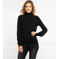 Swetry damskie - Trussardi Golf | Regular Fit - miniaturka - grafika 1