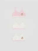 Koszulki i topy damskie - Reserved - Bawełniany top 3 pack Pusheen - wielobarwny - miniaturka - grafika 1