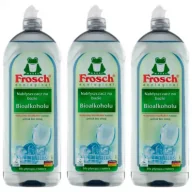 Środki do zmywarek - Frosch Nabłyszczacz na bazie Bioalkoholu Zestaw 3 x 750 ml - miniaturka - grafika 1