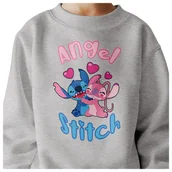 Bluzy dla dziewczynek - BLUZA DZIECIĘCA STITCH ANGEL ANDZIA 122-128 DLA DZIEWCZYNKI CHŁOPCA - miniaturka - grafika 1