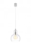 Lampy sufitowe - Kaspa Longis I lampa wisząca 1-punktowa (przewód Biały) 10122109 - miniaturka - grafika 1