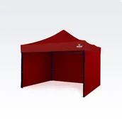 Pawilony ogrodowe - BRIMO Pawilon 3x3m - plus 3 ściany - Czerwony - miniaturka - grafika 1