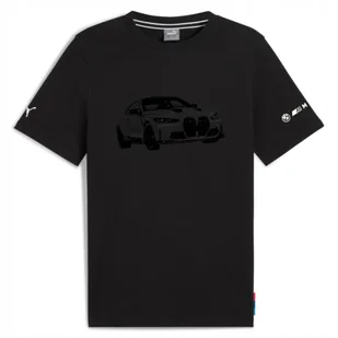Koszulka męska Puma 63063301 Bmw Mms Ess Graphic Czarna XL - Koszulki męskie - miniaturka - grafika 1