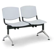 Inne meble biurowe - Euroseat Plastikowa ławka Smile, 2 siedzenia 300330 - miniaturka - grafika 1