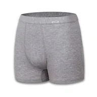Majtki męskie - Bokserki męskie Authentic 220 szary melanż Cornette-M - miniaturka - grafika 1