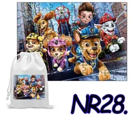 Puzzle - PUZZLE 110 EL. UKŁADANKA PREZENT PSI PATROL PIESKI + WORECZEK Z NADRUKIEM - miniaturka - grafika 1
