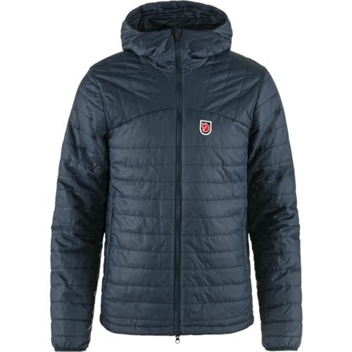 FJALLRAVEN 12500157-560 Expedition X-Lätt Hoodie M długi sweter męski granatowy, rozmiar XS