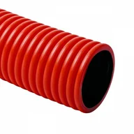 Kanały kablowe - Kopos Rura osłonowa karbowana fi110mm czerwona KOPOFLEX KF 110 C /25m/ KF 110C (25M) - miniaturka - grafika 1