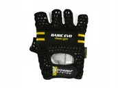 Rękawice do ćwiczeń - POWERSYSTEM POWER-SYSTEM RĘKAWICZKI BASIC EVO-YELLOW-XXL - miniaturka - grafika 1