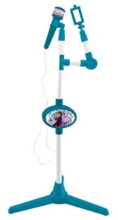 Lexibook-Apollo Mikrofon Frozen ze świecącym statywem, wbudowanym głośnikiem, efektami dźwiękowymi S150FZ - Instrumenty muzyczne dla dzieci - miniaturka - grafika 2