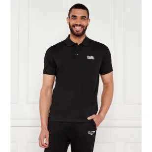 Karl Lagerfeld Polo Regular Fit - Koszule męskie - miniaturka - grafika 1