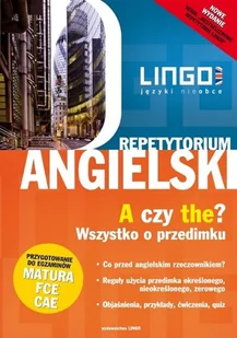 Lingo Angielski A czy the$863 - Anna Treger - Książki do nauki języka angielskiego - miniaturka - grafika 1