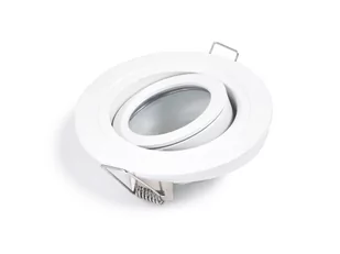 Oprawa halogenowa podtynkowa ruchoma z aluminium IP54 LED Satino - Biały - Oprawy, klosze i abażury - miniaturka - grafika 1
