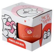 Dekoracje domu - Kubek walentynka Kot Simona - miniaturka - grafika 1