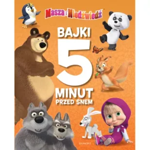 Masza i Niedźwiedź. Bajki 5 minut przed snem - Wierszyki, rymowanki, piosenki - miniaturka - grafika 3