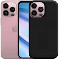 Etui i futerały do telefonów - Etui Do Iphone 15 Gumowe Obudowa Czarne Matowe Silikon Pokrowiec Slim Cover - miniaturka - grafika 1
