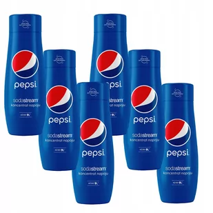 Syrop Pepsi koncentrat SodaStream saturator 6 szt. - Syropy i koncentraty owocowe - miniaturka - grafika 1