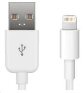 Kable USB - Kabel USB MicroConnect Lightning 0.5m Biały LIGHTNING0.5 - miniaturka - grafika 1