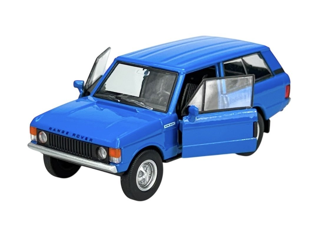 WELLY OLD TIMER 1970 CLASSIC LAND ROVER RANGE ROVER NIEBIESKI 1:34 SAMOCHÓD NOWY METALOWY MODEL