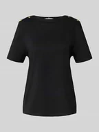 Koszulki i topy damskie - T-shirt o kroju regular fit z czystej bawełny - miniaturka - grafika 1
