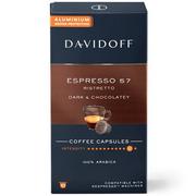 Kawa w kapsułkach i saszetkach - Davidoff Espresso 10 kapsułek Nespresso - miniaturka - grafika 1