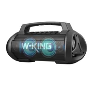 Głośniki komputerowe - Głośnik bezprzewodowy Bluetooth W-KING D10 60W (czarny) - miniaturka - grafika 1