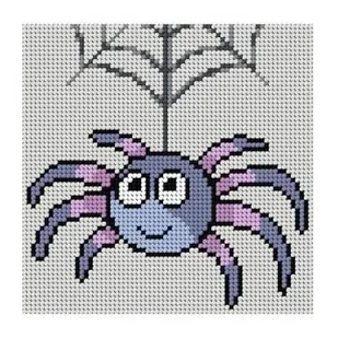 Zestaw do haftu pajączek (1064) - Pasmanteria - miniaturka - grafika 1