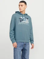 Bluzy męskie - Jack & Jones Bluza w kolorze niebieskim - miniaturka - grafika 1