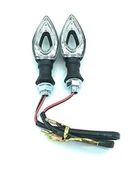 Części motocyklowe - TEMPO DI SALDI Para uniwersalnych kierunkowskazów LED wodoodporne kierunkowskazy motocyklowe - miniaturka - grafika 1