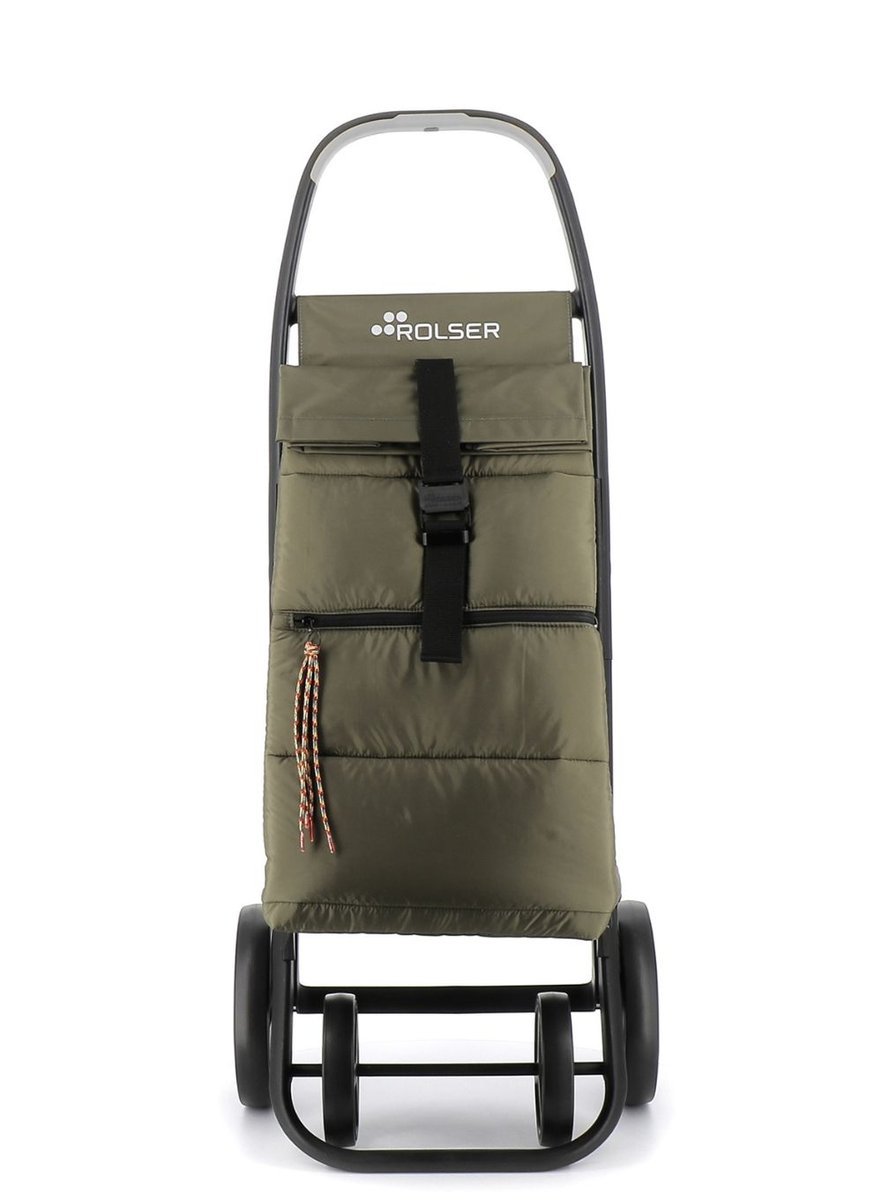 Wózek na zakupy Rolser Clec Termo Polar 8 Plus Grey - khaki