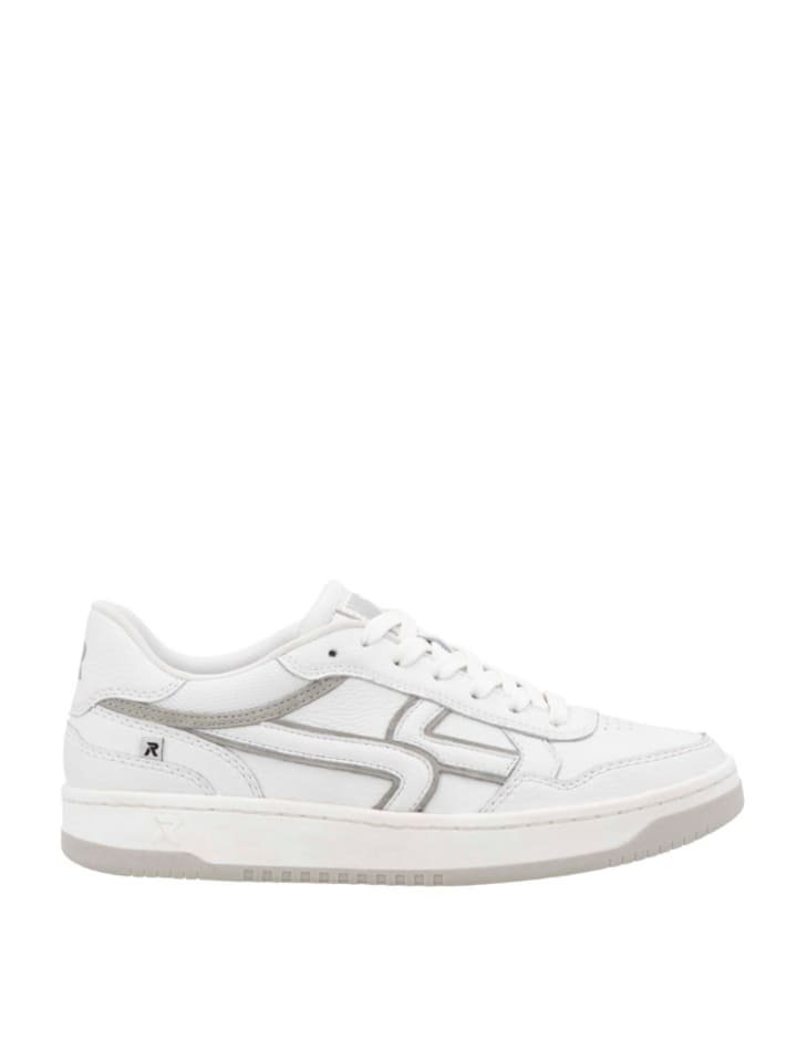 rieker Skórzane sneakersy w kolorze białym