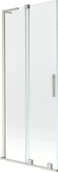 Parawany nawannowe - Mexen Velar L parawan nawannowy 2-skrzydłowy rozsuwany 80 x 150 cm, transparent, nikiel szczotkowany - 896-080-003-01-97 - miniaturka - grafika 1
