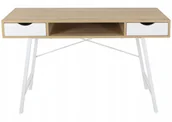 Biurka - BIURKO ELEGANCKIE do gabinetu biura SZUFLADY NOWOCZESNE DUŻE komputerowe - miniaturka - grafika 1