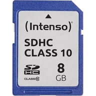 Karty pamięci - Intenso SDHC Class 10 8GB (3411460) - miniaturka - grafika 1