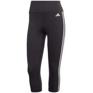 Legginsy damskie adidas 3/4 Train Essentials 3-Stripes High-Waisted 3/4 - Legginsy Legginsy damskie adidas 3/4 Train Essentials 3-Stripes High-Waisted 3/4 - Legginsy - miniaturka - grafika 1