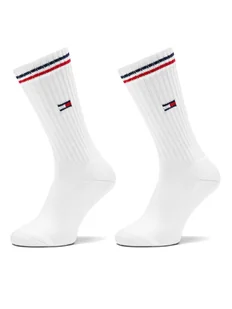 Tommy Hilfiger Zestaw 2 par wysokich skarpet damskich 701228176 Biały - Skarpetki damskie - miniaturka - grafika 1