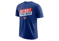 Koszulki męskie - Nike Nba Detroit Pistons Dry Tee Rush Blue - miniaturka - grafika 1
