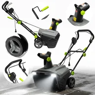 Odśnieżarki - NAC Mocna odśnieżarka elektryczna, szer. 50 cm, głęb. 25 cm STE230-50/25-W - miniaturka - grafika 1