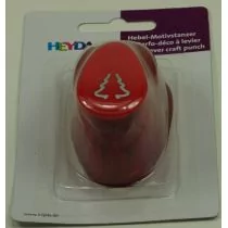Dziurkacz ozdobny średni 17mm choinka 3D - Przybory szkolne - miniaturka - grafika 1