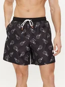 Kąpielówki męskie - KARL LAGERFELD Szorty plażowe 241M2217 Kolorowy Regular Fit - miniaturka - grafika 1